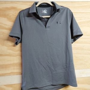 Men's loose fit under armour polo size mesium